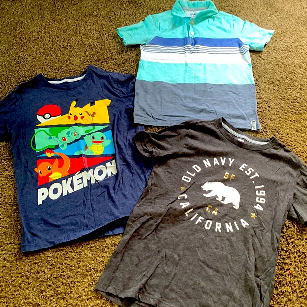 Boys t shirts bundle 10/12